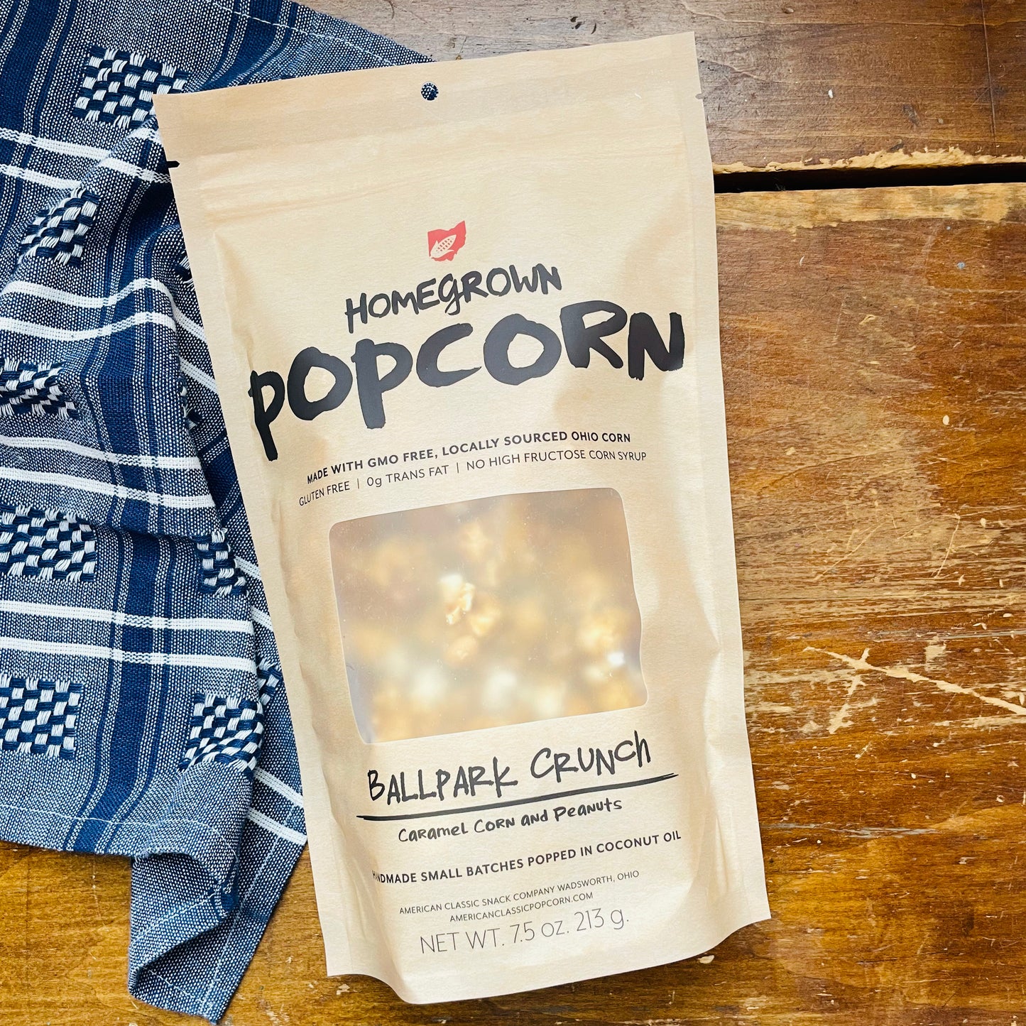 Homegrown Popcorn Ballpark Crunch