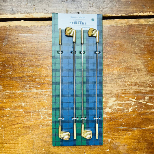 Gold Golf Club Stirrers