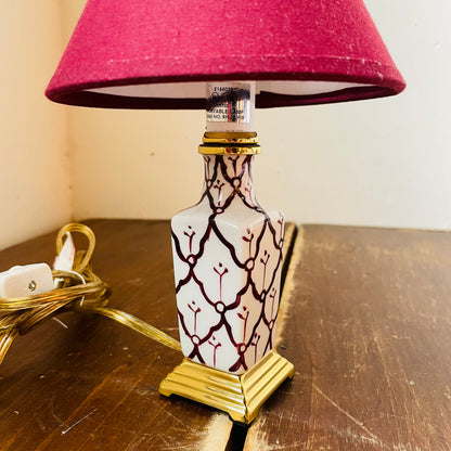 The Marinette Mini Lamp- Vintage