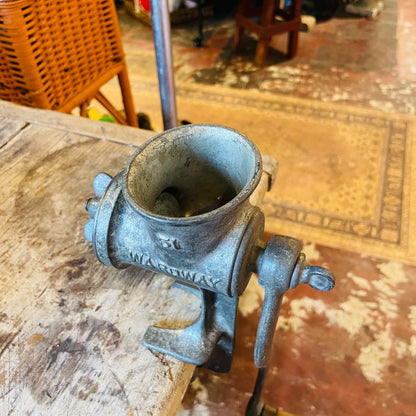 Wardway Cast Iron Meat Grinder- Vintage