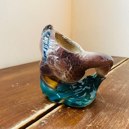 Mallard Hen Planter- Vintage