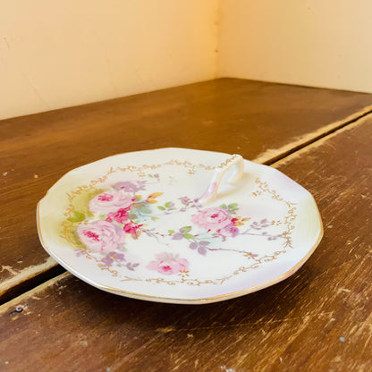 Chantilly Rose Nappy Dish- Vintage