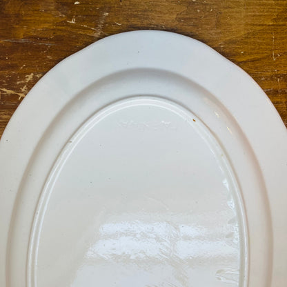 Transferware Turkey Platter- Vintage