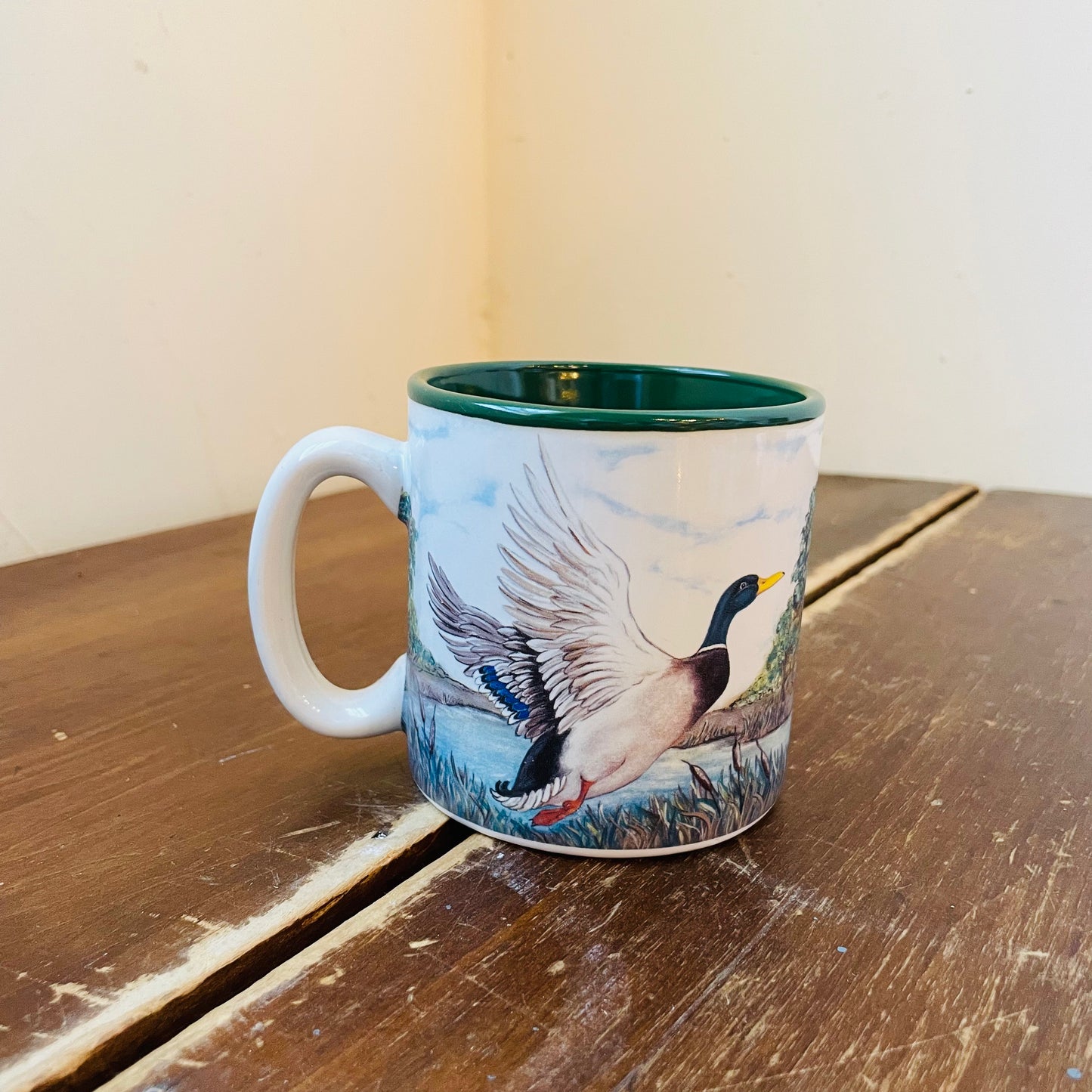 Burton & Burton Flying Mallard Drake Mug- Vintage