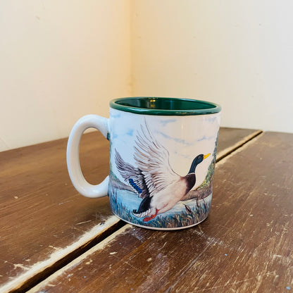 Burton & Burton Flying Mallard Drake Mug- Vintage