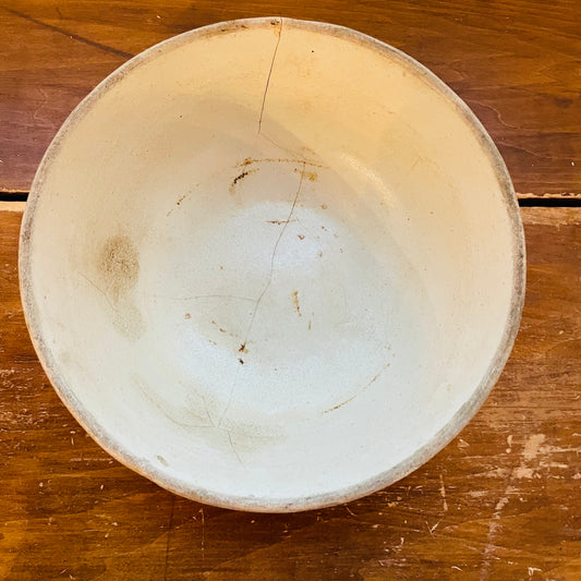 Stoneware Dough Bowl- Vintage