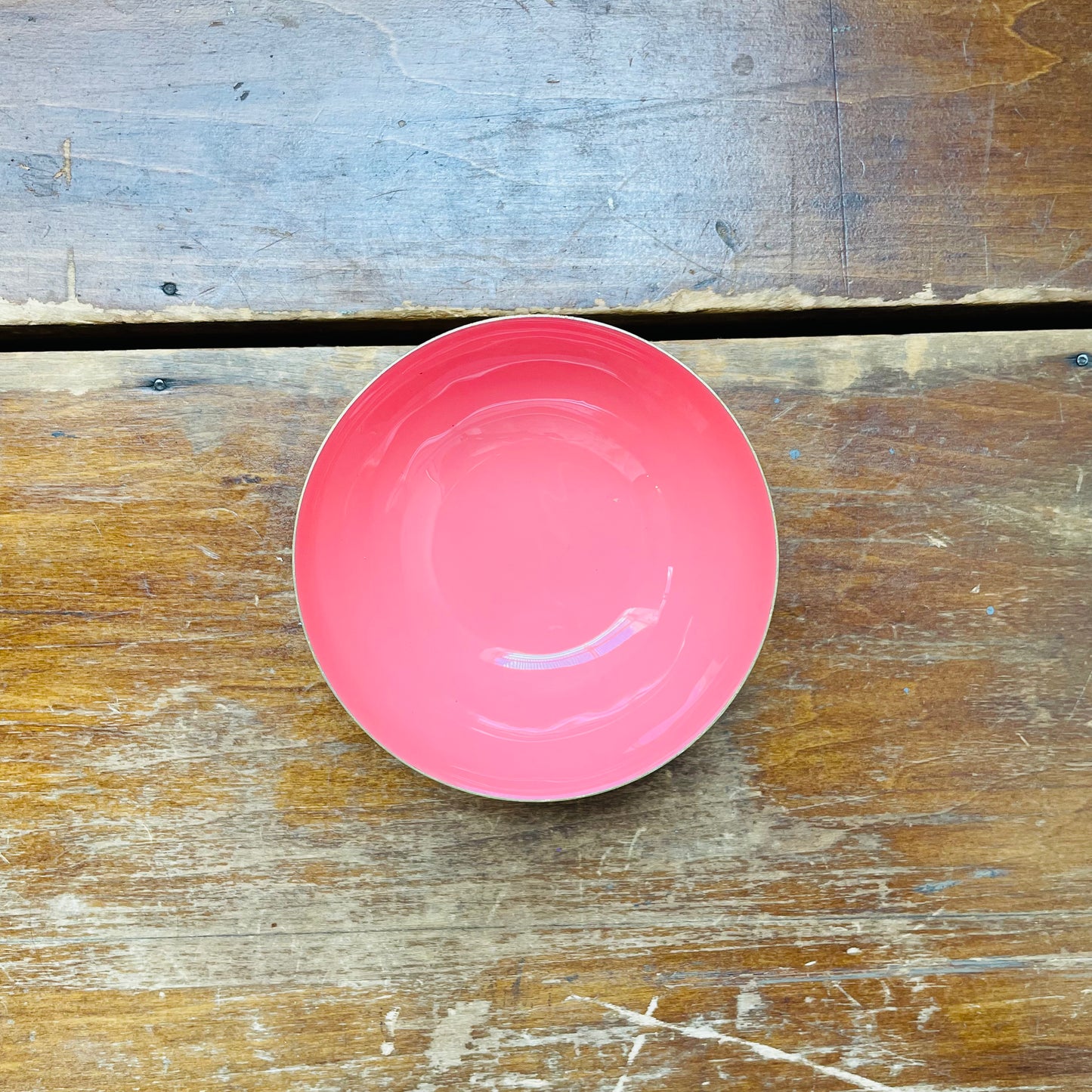 Colorful Gold Metal Bowl