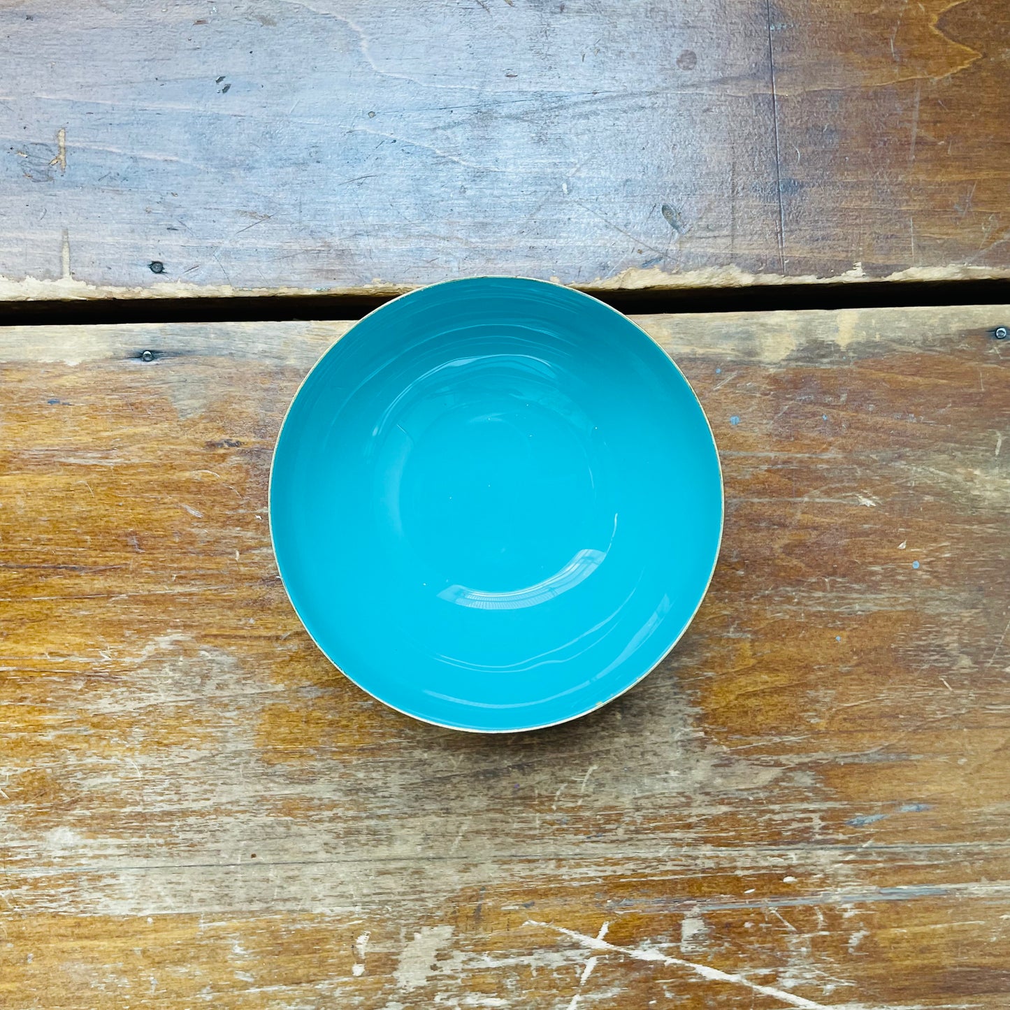 Colorful Gold Metal Bowl