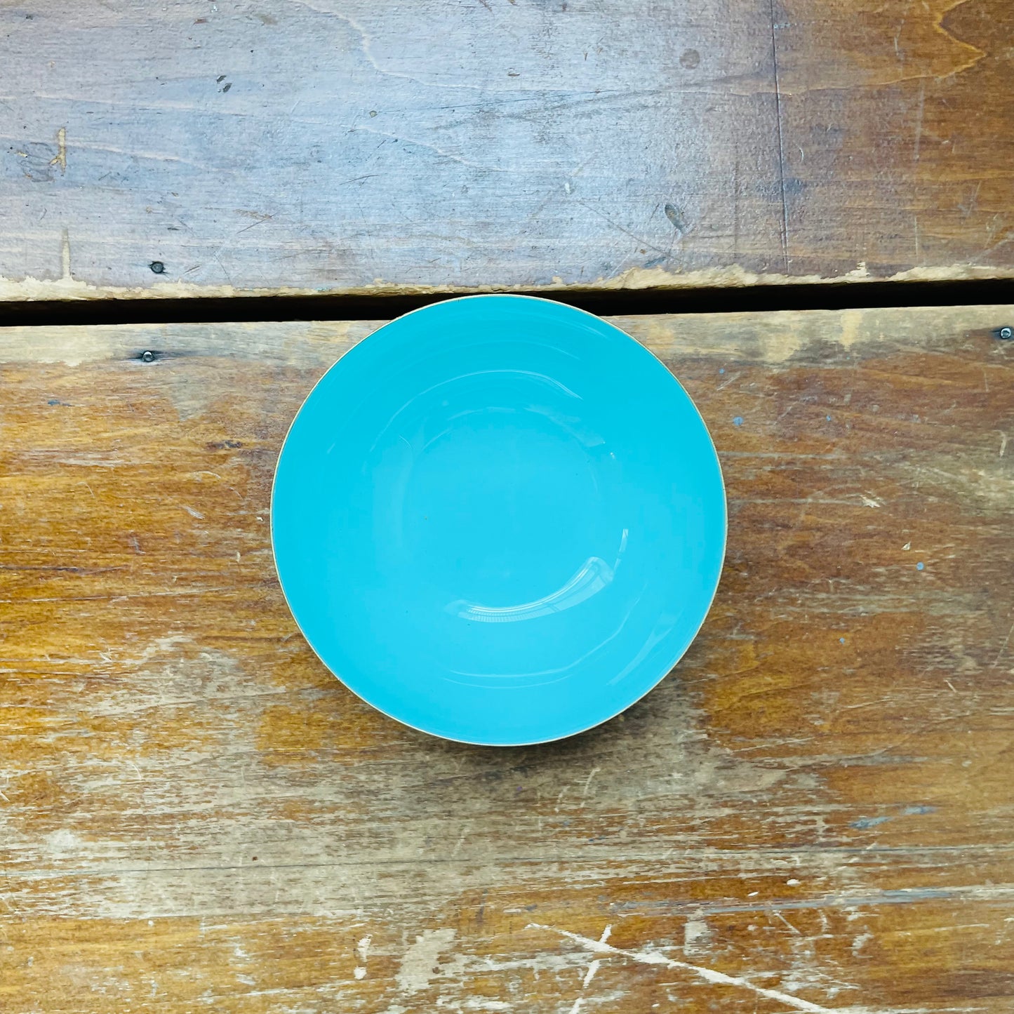 Colorful Gold Metal Bowl