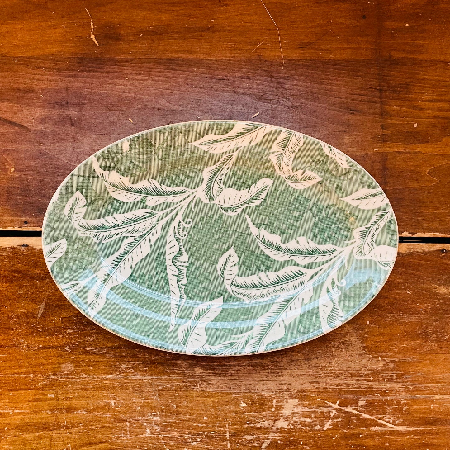 Wallace China Banana Leaf Platter- Vintage