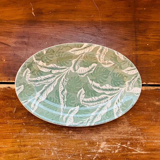 Wallace China Banana Leaf Platter- Vintage