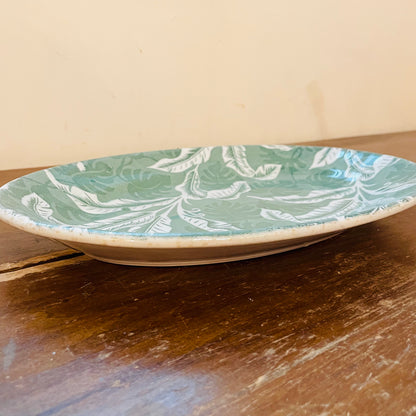 Wallace China Banana Leaf Platter- Vintage