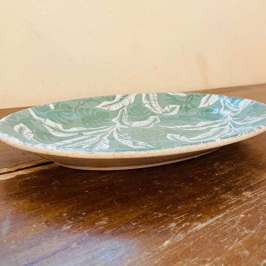 Wallace China Banana Leaf Platter- Vintage