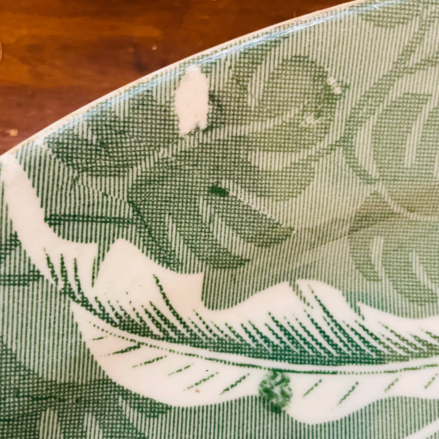 Wallace China Banana Leaf Platter- Vintage