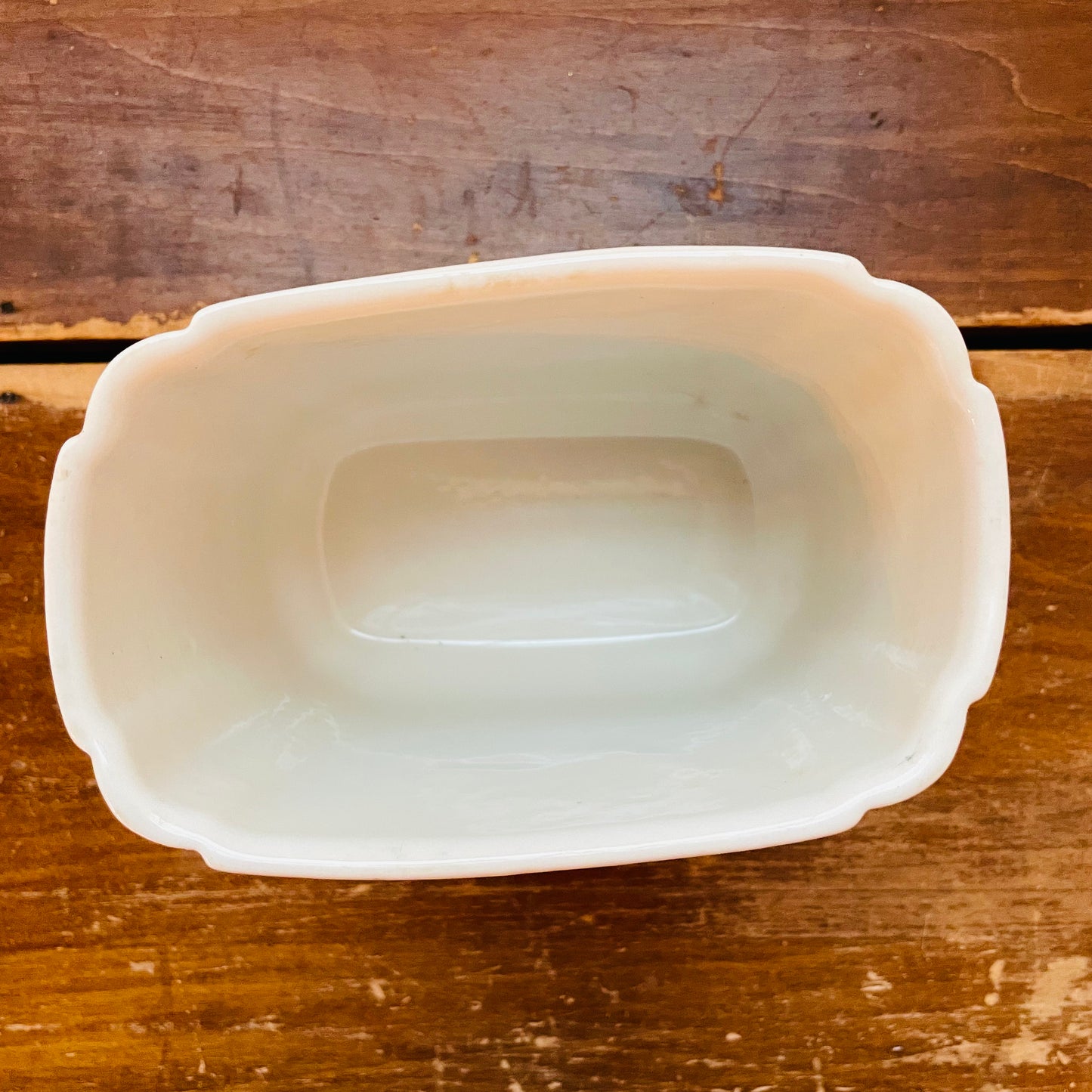 Alamo Pottery White Vase- Vintage
