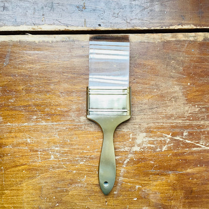 Acrylic Colorful Gold Paint Brush