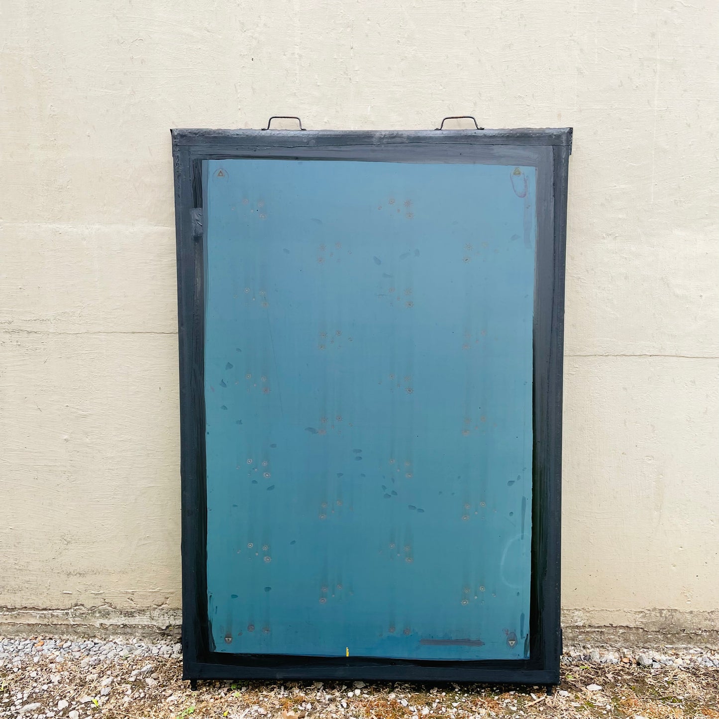 Found Metal Silk Screen Frame
