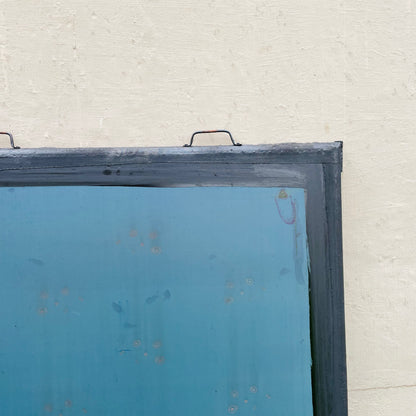 Found Metal Silk Screen Frame