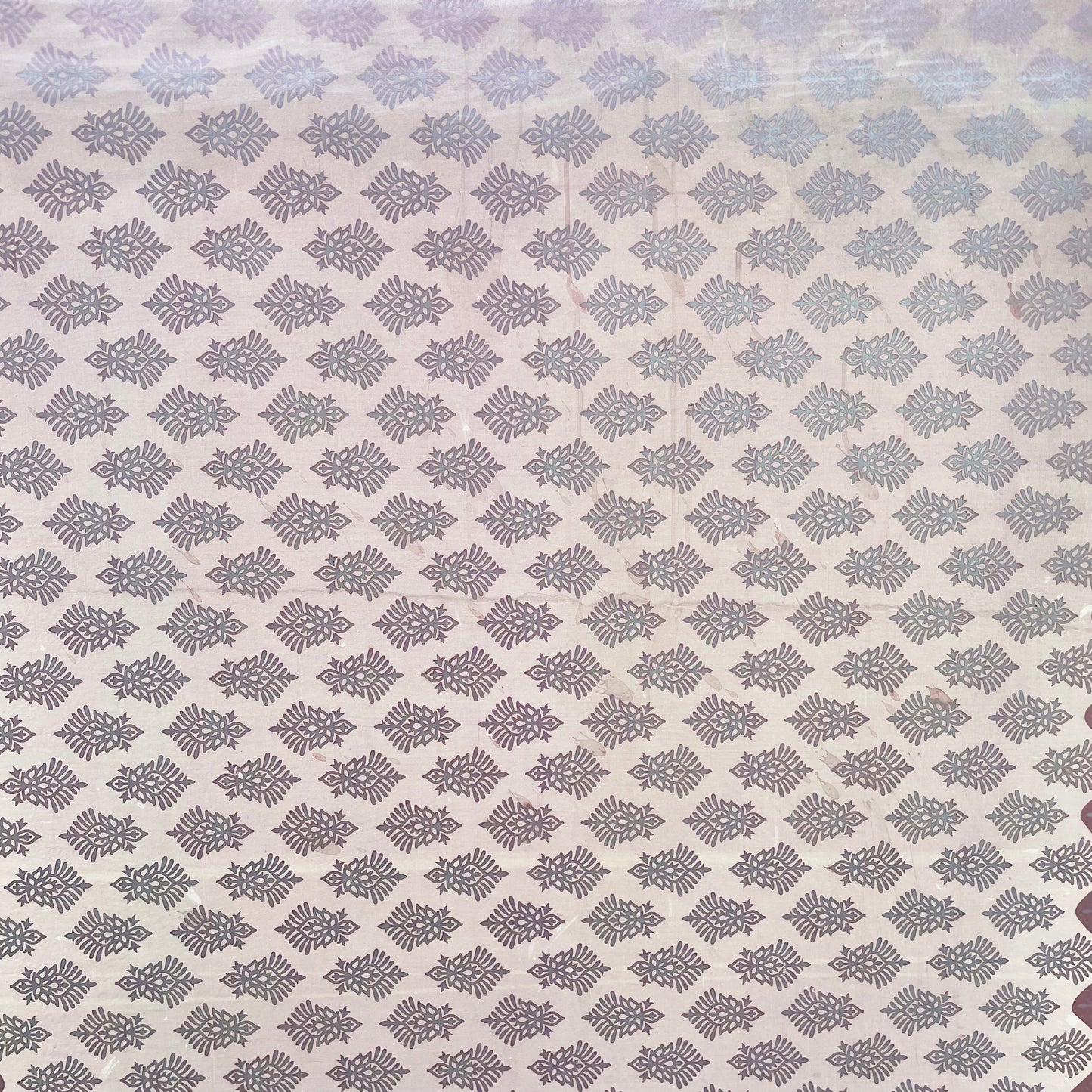 Found Metal Silk Screen Frame