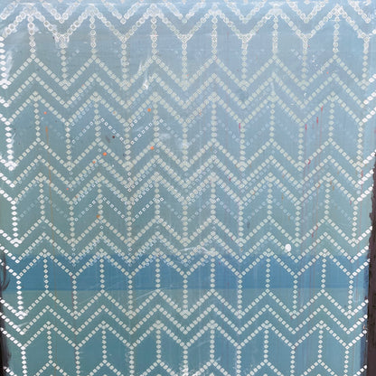 Found Metal Silk Screen Frame