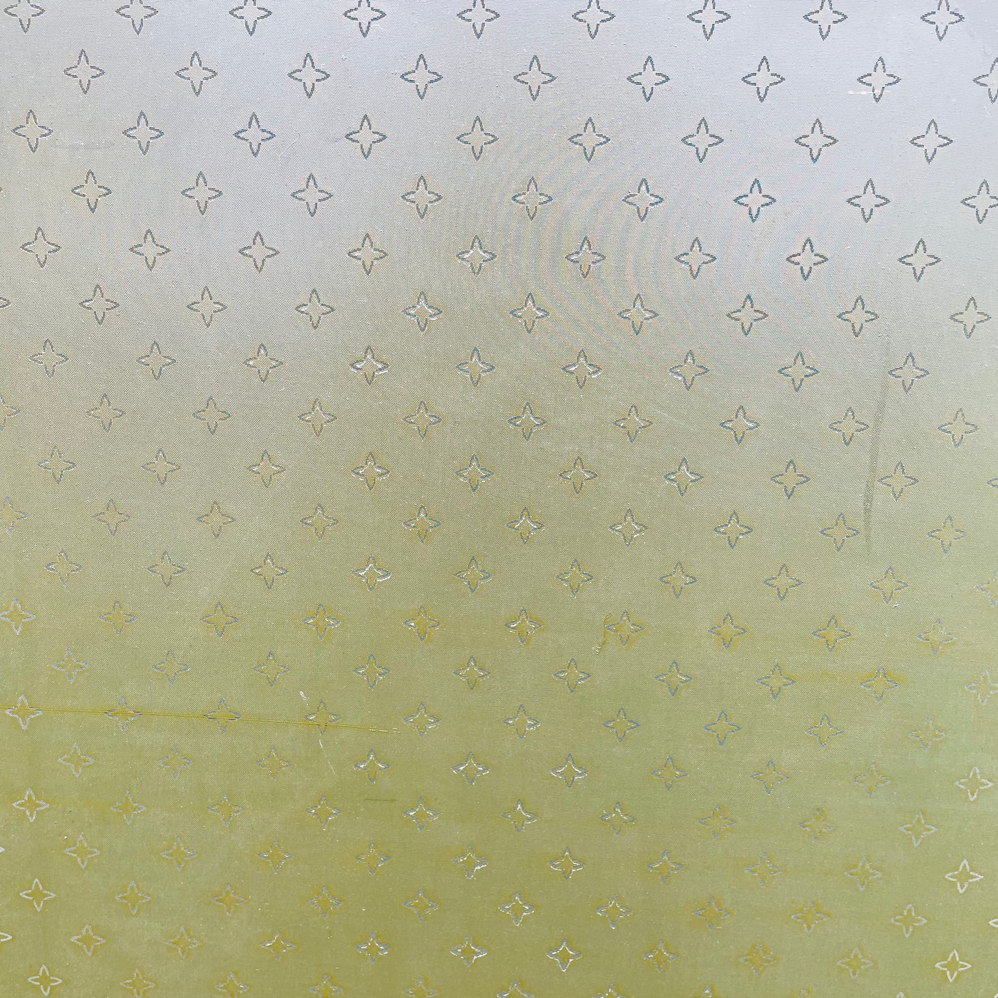 Found Metal Silk Screen Frame