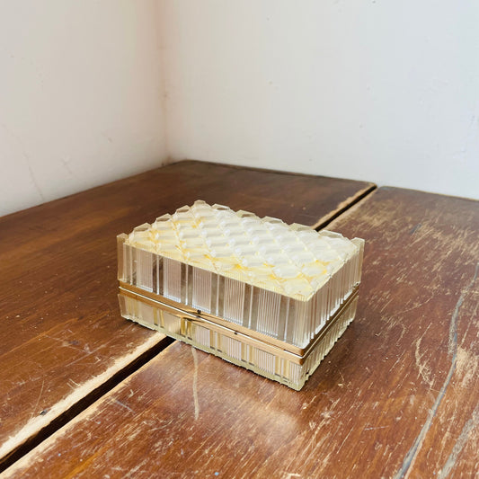 1950's Benrus Acrylic Watch Box- Vintage
