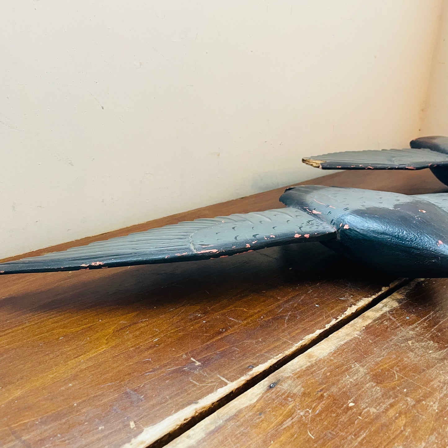 20th Century Folk Art Flying Geese Decoy Set- Vintage