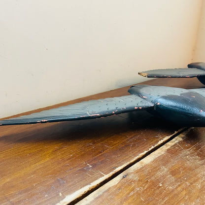 20th Century Folk Art Flying Geese Decoy Set- Vintage