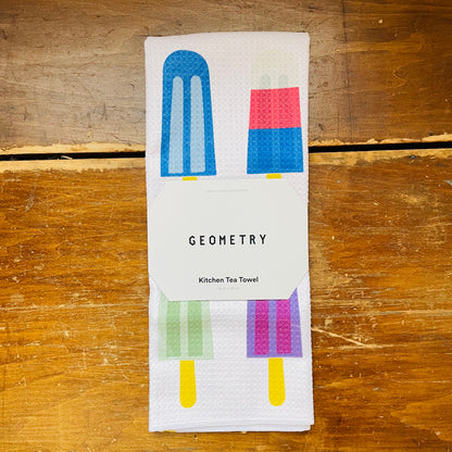 Poppy Popsicles Tea Towel