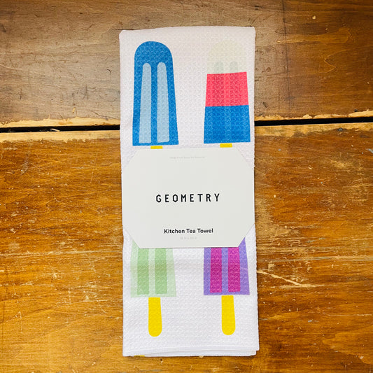 Poppy Popsicles Tea Towel