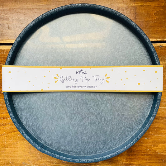 Navy Gallery Tray