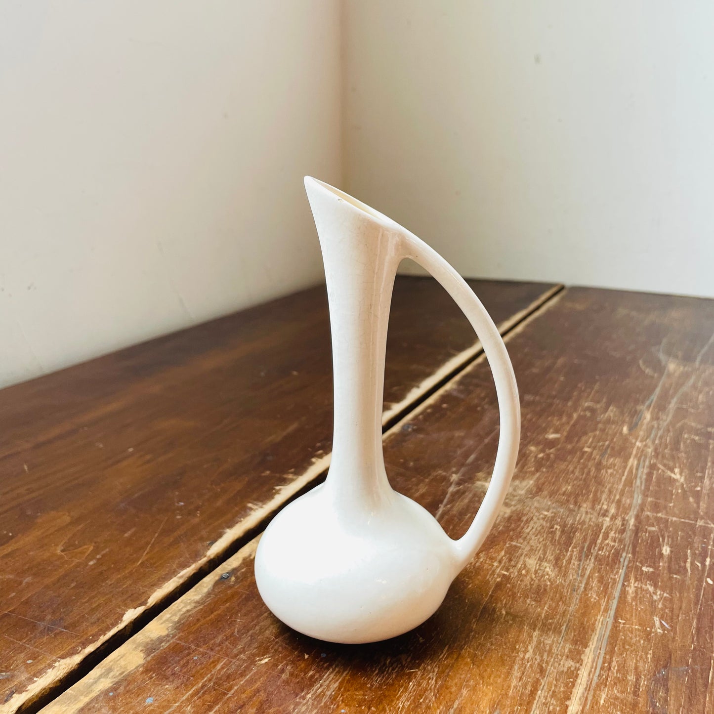 Handmade in L. Arkansas Curve Handled Ewer- Vintage