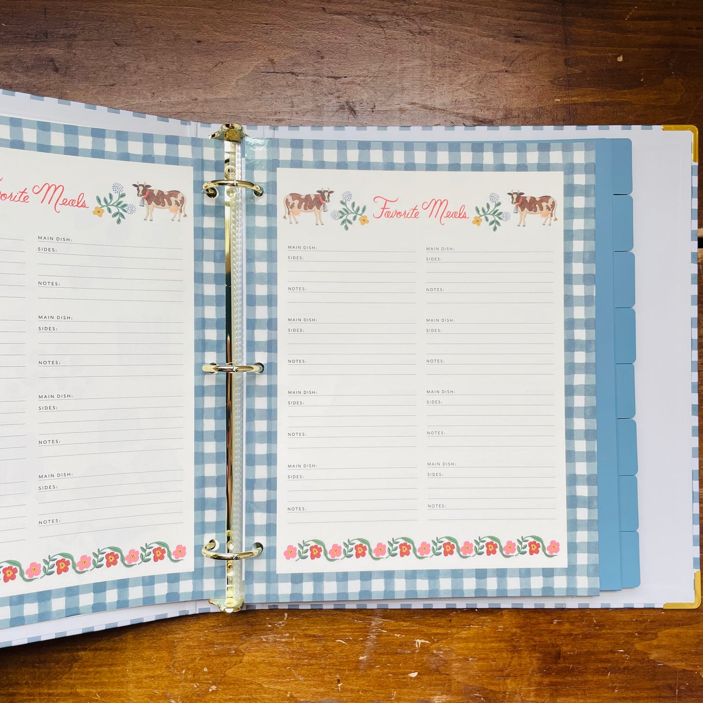 Home Sweet Home Recipe Binder