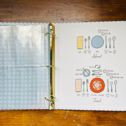 Home Sweet Home Recipe Binder