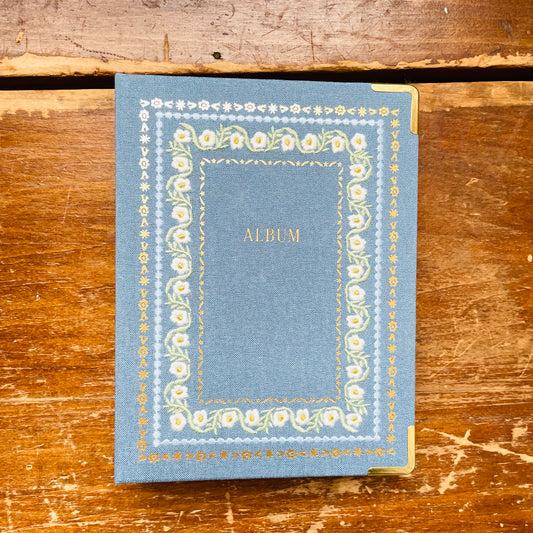 Delphine Embroidered Small Photo Album