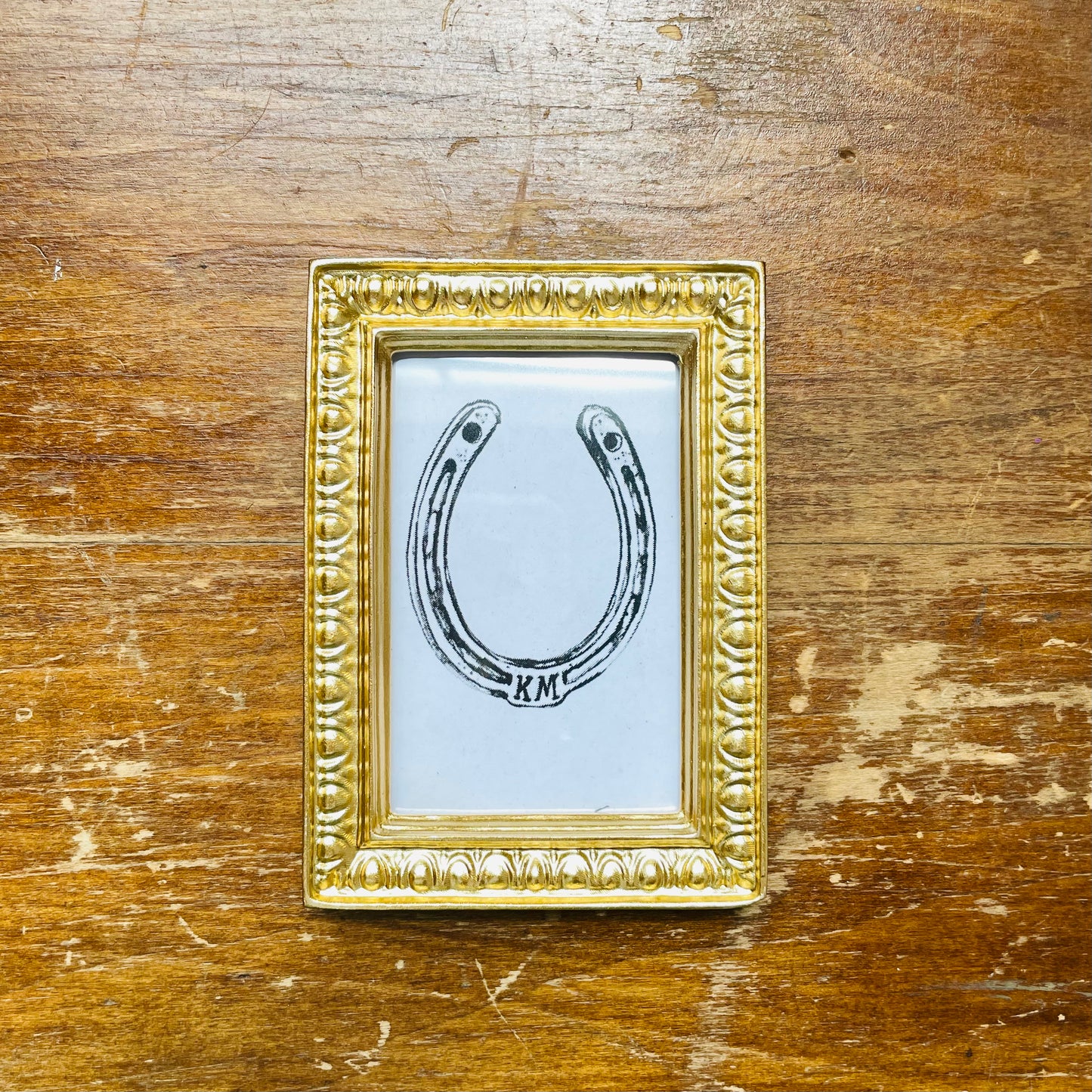 Mini Print Magnetic Gold Frame