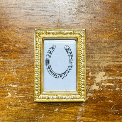 Mini Print Magnetic Gold Frame