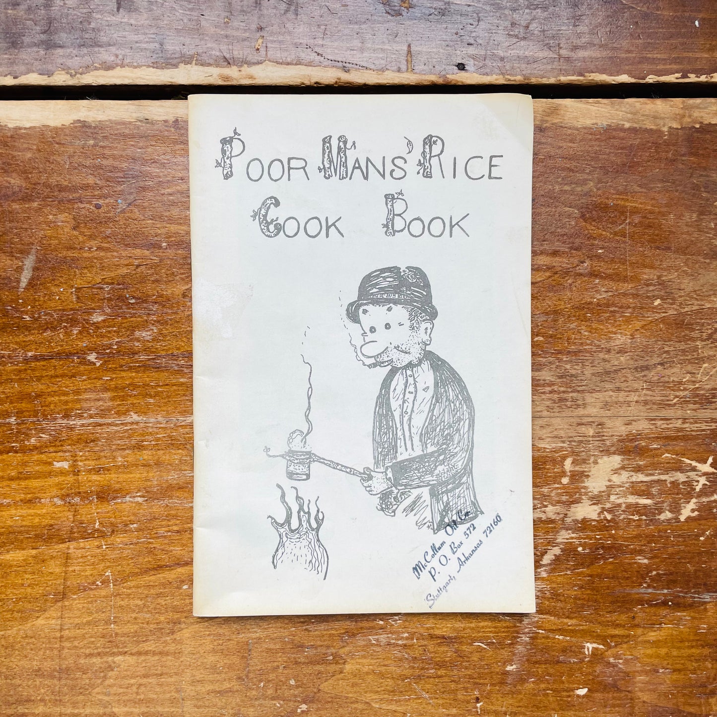 Poor Mans Rice Cookbook- Vintage