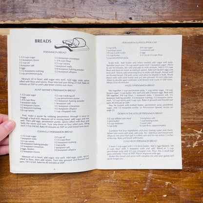 Persimmon Recipe Cookbook- Vintage
