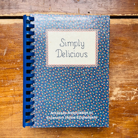 Simply Delicious AAEHE Cookbook- Vintage