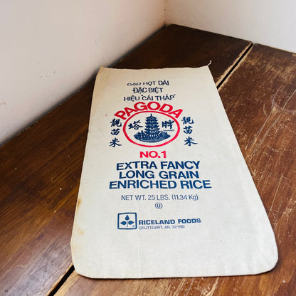 Pagoda Rice Bag- Vintage