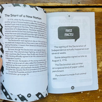 250 Facts About America: Quizzes, Quotes, Questions, and More