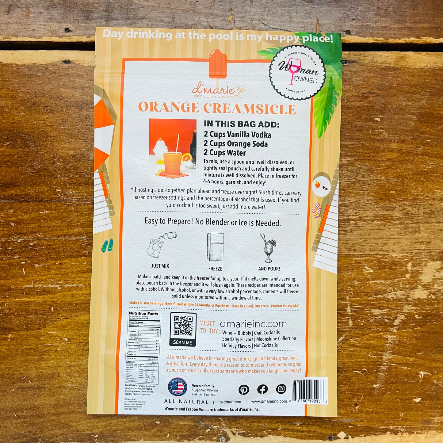 Orange Creamsicle Slushie