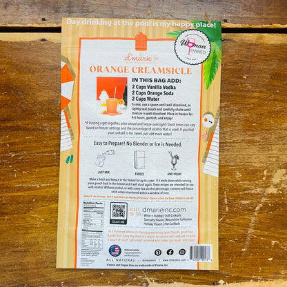 Orange Creamsicle Slushie