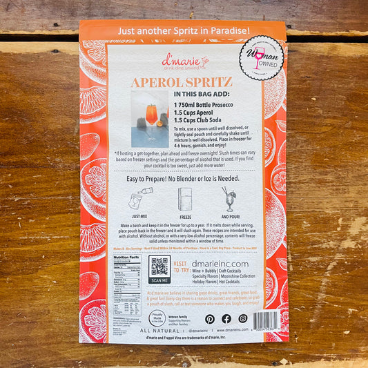 Aperol Spritz Slushie