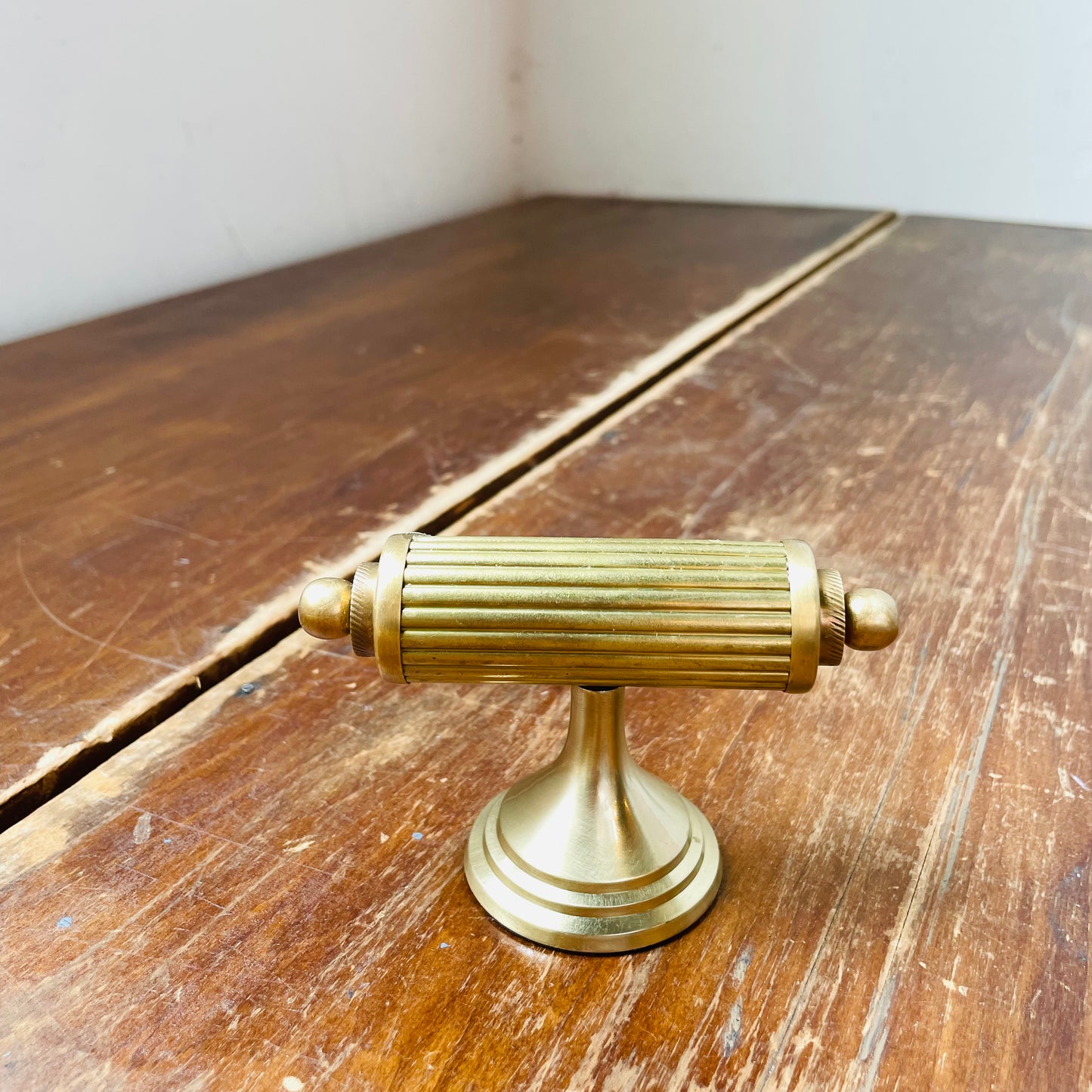 Vintage Styled Brass Desk Turn Calendar