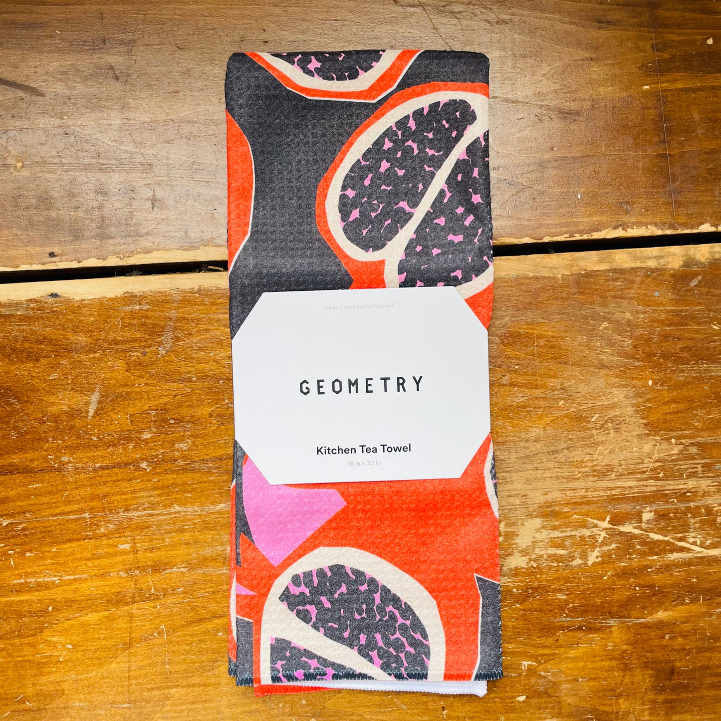 Graphic Pomegranates Tea Towel