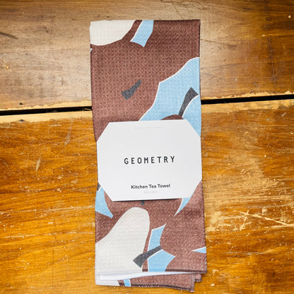 Graphic Pears Tea Towel