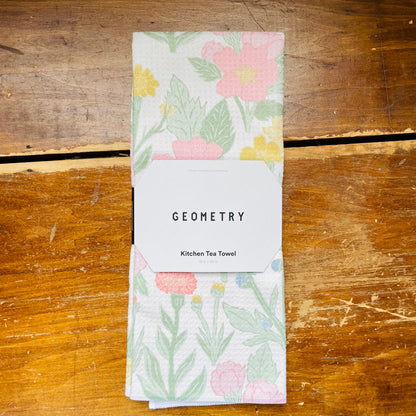 Wildflowers in Bloom Tea Towel