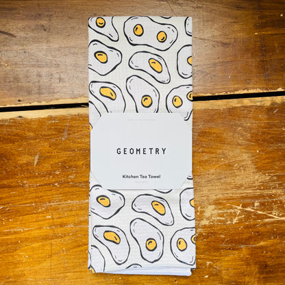Sunny Side Eggs Tea Towel